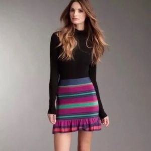 NWOT BCBGMaxAzria Catarina Striped Skirt
